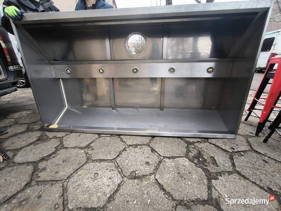 Okap gastronomiczny z oświetleniem LED i Biznes i Przemysł Sosnowiec sprzedam