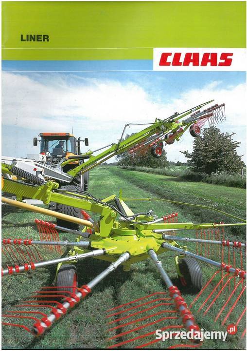 Claas Liner Instrukcja katalog wielkopolskie Szamotuły