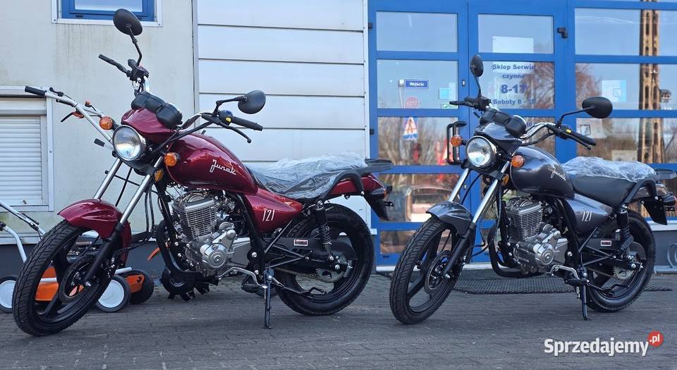Junak 121 Nowy motocykl 12cc Wyprzedaż rocznika Wyszogród