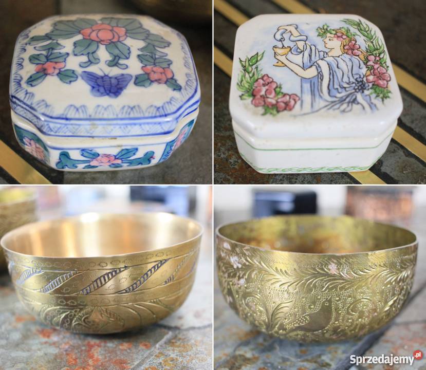 Szkatułki na biżuterie pięknie zdobione pudełka Pszczyna