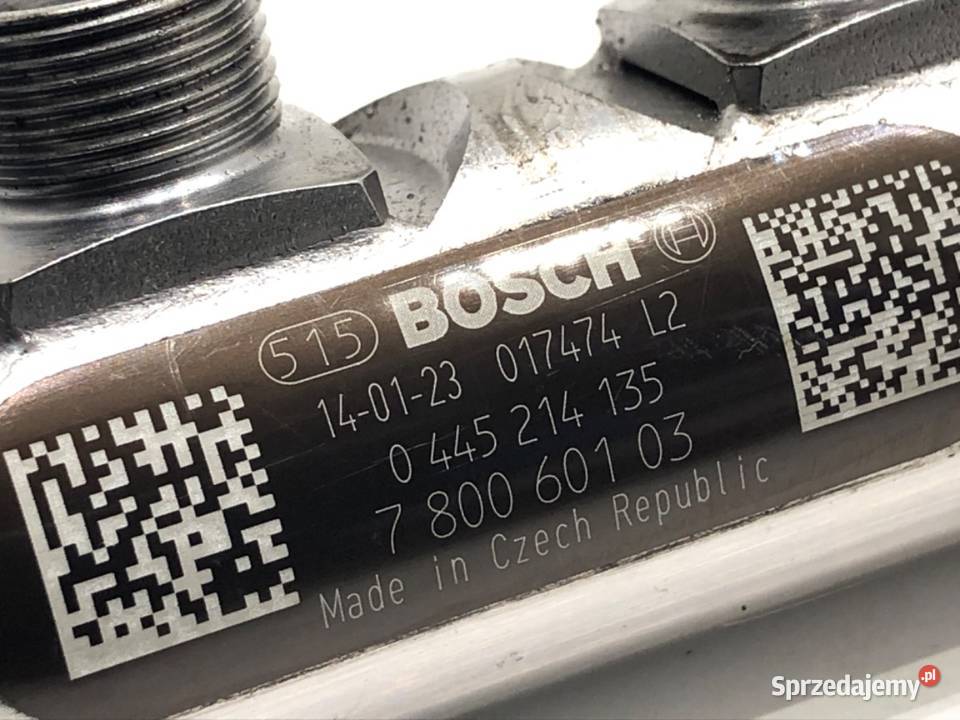 LISTWA WTRYSKOWA Z CZUJNIKIEM BMW F32 7800601 20 Listwy wtryskowe