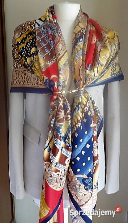 Hermes chusta jedwabna 130130 Kolonia Piaski