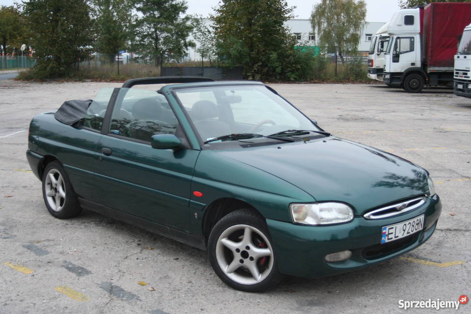 Ford Escort 16 16V Cabrio GHIA łódzkie Zgierz