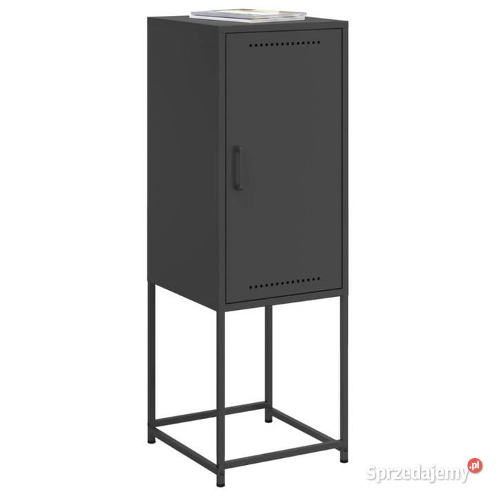 Szafka czarna 36x39x107 stal WM846530 Warszawa