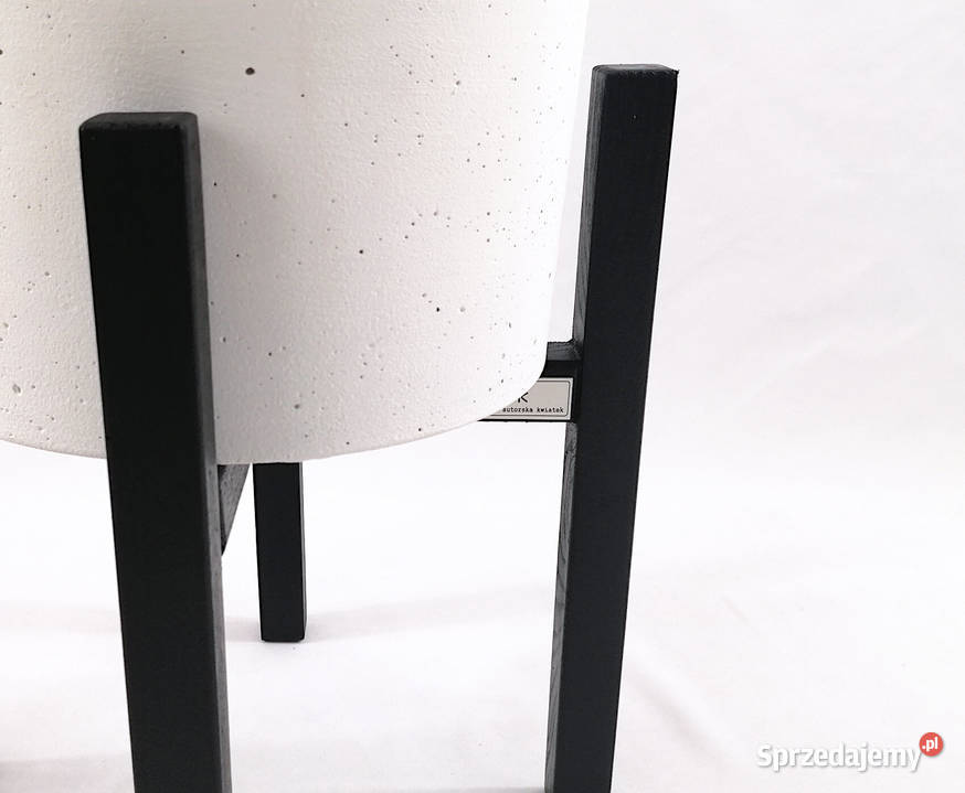 Kwietnik na nóżkach stojak nowoczesny 25h30 dąb Warszawa