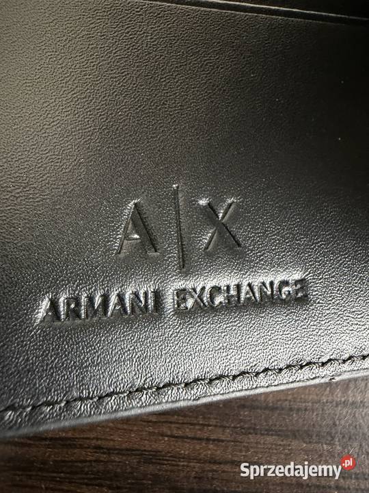 Portfel Armani Exchange Bifold Chin Pocket łódzkie Łódź