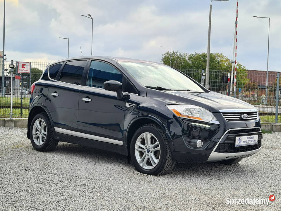 Ford Kuga SzklanyDach 2xPDC Półskóry Led światła do jazdy dziennej Wągrowiec