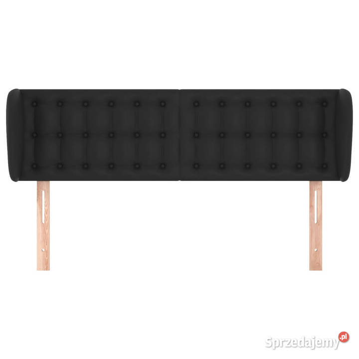 Zagłówek uszak czarny 147x23x7888 sztuczna skóra Warszawa sprzedam