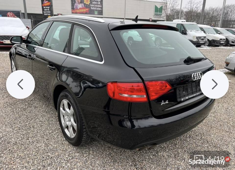 Audi A4 20 tdi Alu felgi Klima Navi z Niemiec czujnik martwego pola Jelenia Góra