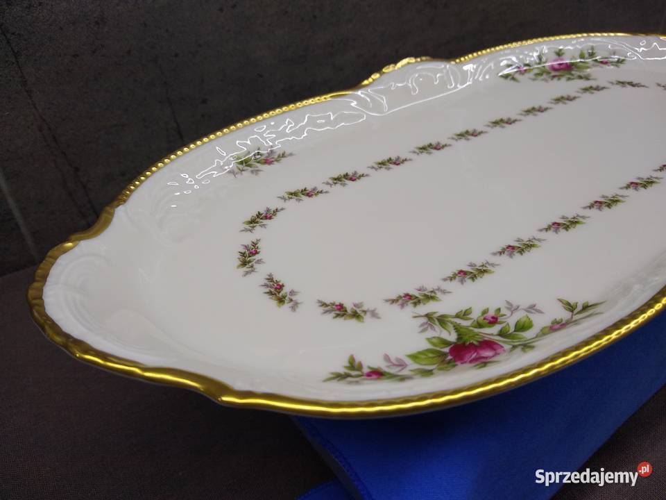 Patera królewska Rosenthal Moosrose półmisek 36 Kalisz