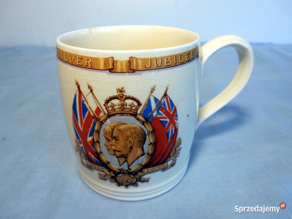 Króla Anglii George V na Jubileusz 1910 1935 Antyki, Sztuka, Kolekcje wielkopolskie Piła