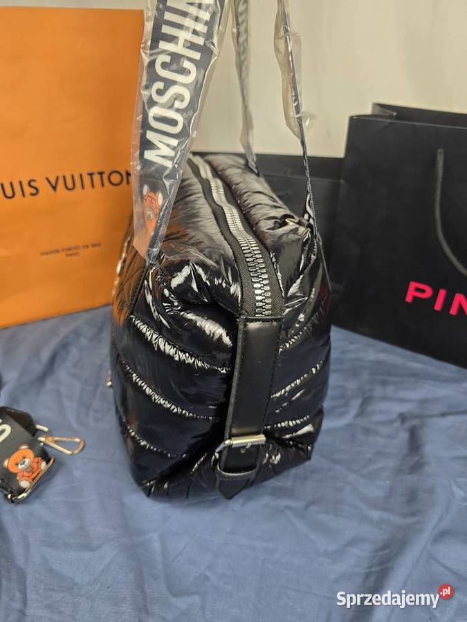 Duza Torba metalowy napis moschino damska Wadowice sprzedam