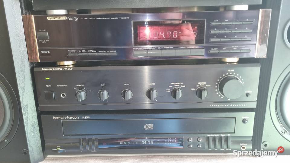 Zestaw Harman Kardon HK6100 FL8300 Dual CS435 Warta