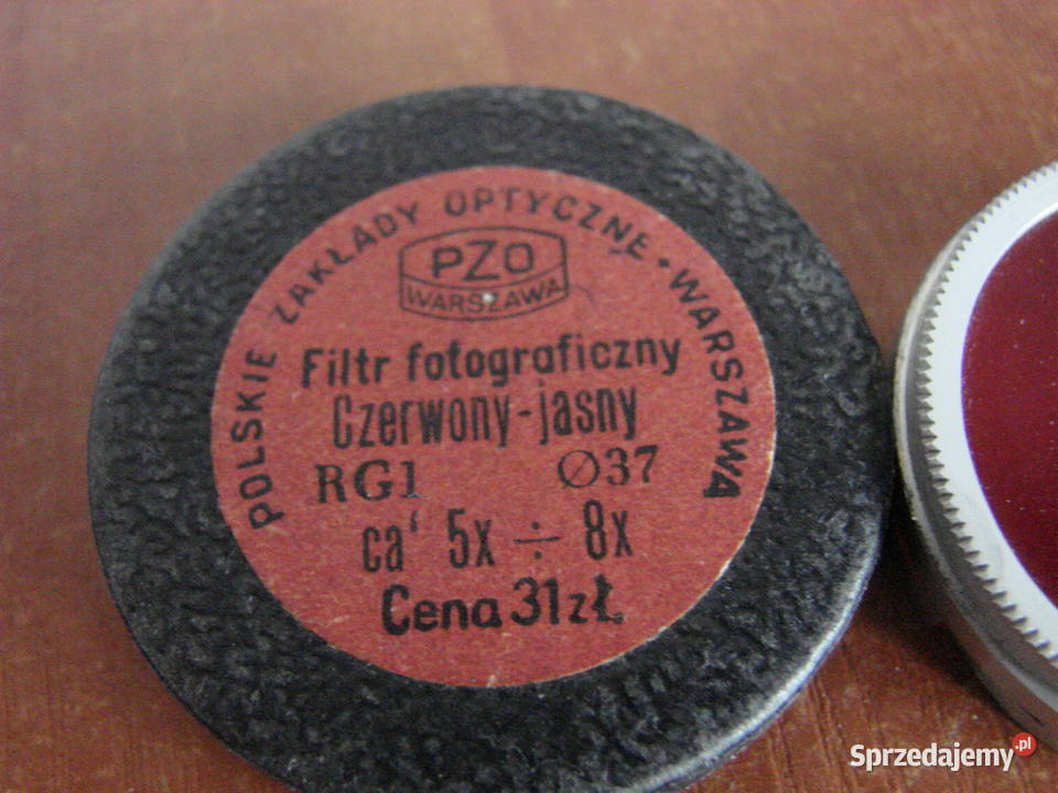 PZO filtr fotograficzny Czerwonyjasny Pruszcz Gdański