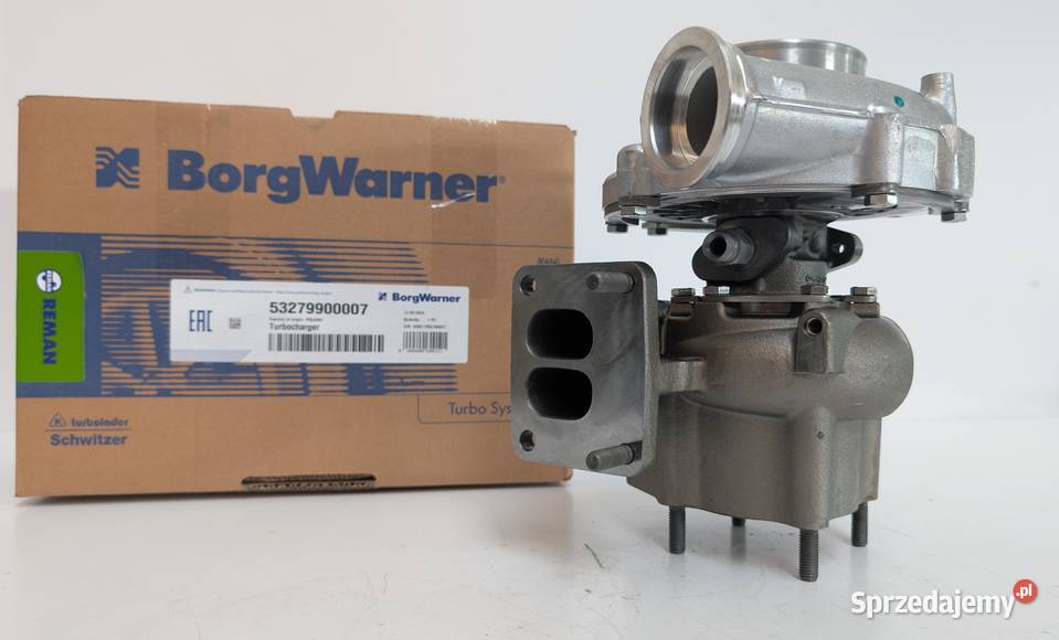 Turbosprężarka BorgWarner KKK Oryginal Reman Siedlce sprzedam