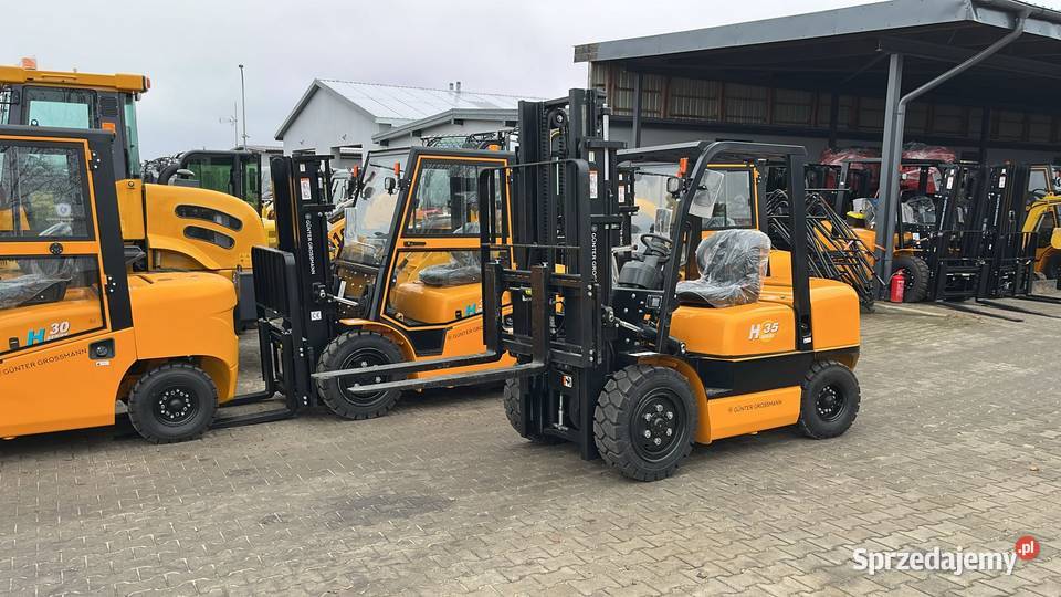 Wózek widłowy 35T 45m Gunter Grossmann diesel Gdańsk