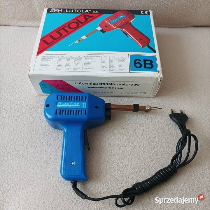 Lutownica transformatorowa Lutola 6B 100W Stronie Śląskie sprzedam