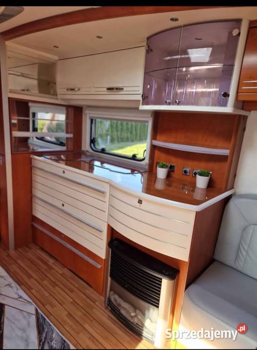 Piękna przyczepa Tabbert Puccini 2013r z klimą 350kg wielkopolskie Koło sprzedam