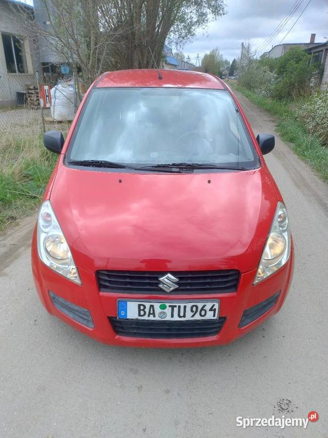 Suzuki Splash 10 B 2009r Sprowadzone Elbląg