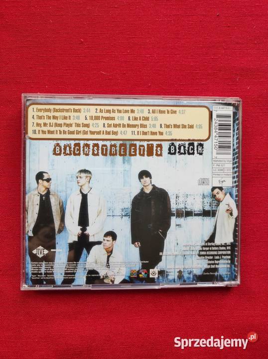 Backstreet Boys Backstreets Back płyta 1 płyta