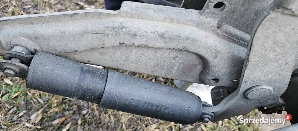 Laweta garbatka 1800 DMC ocynk 2oś lawety