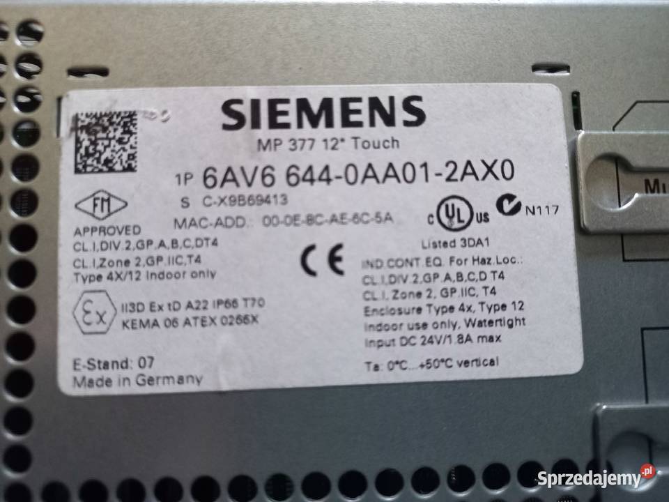 Siemens MP37712Touch Skoczów