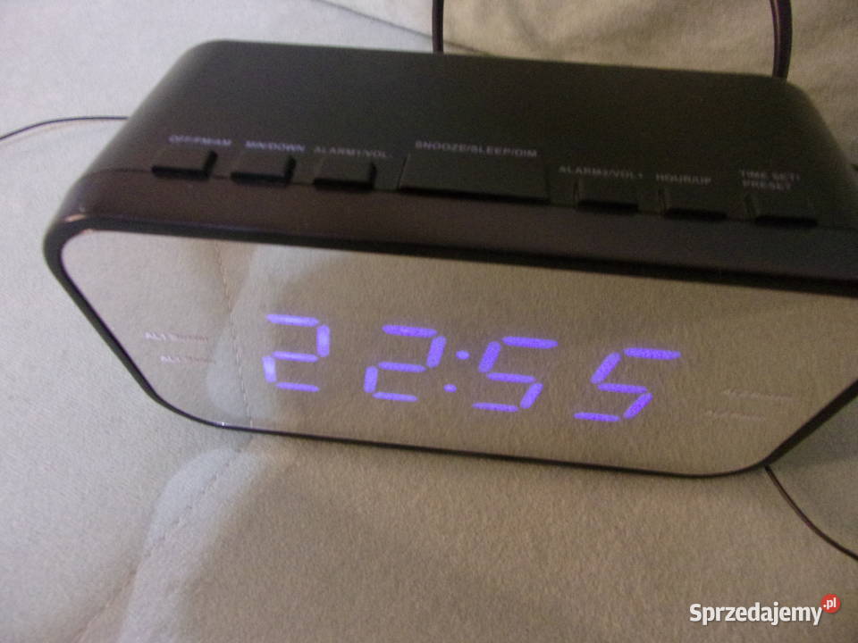 Radia Angielskie z zegarem lustrzanym FMAM Tesco Warszawa