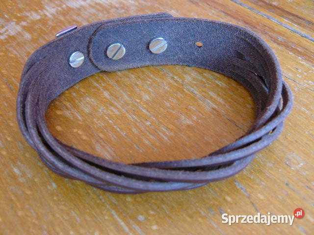 sOliver bransoletka skorzana 10 zl Ozdoby Rzeszów sprzedam