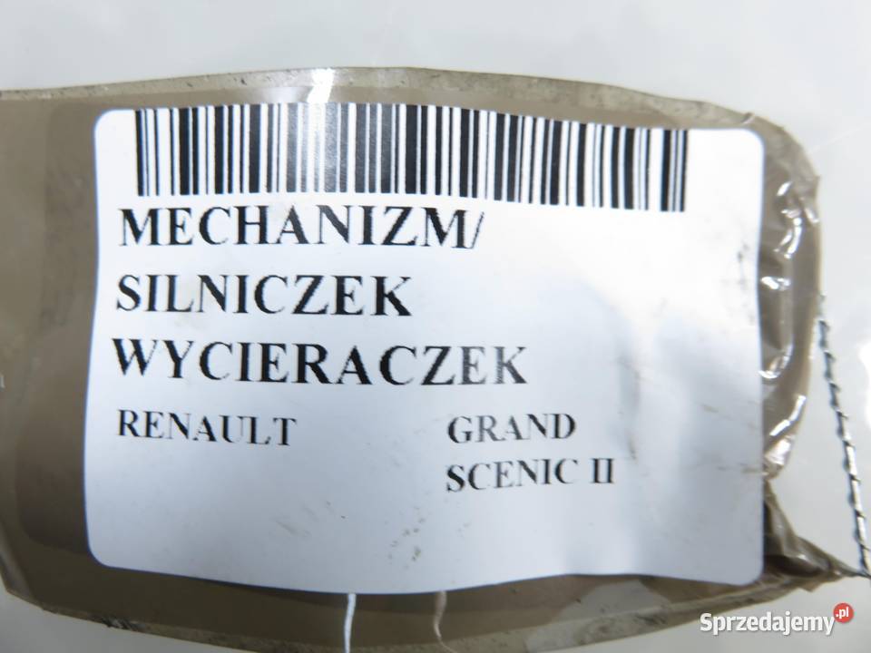 MECHANIZM WYCIERACZEK RENAULT GRAND SCENIC II osobowe