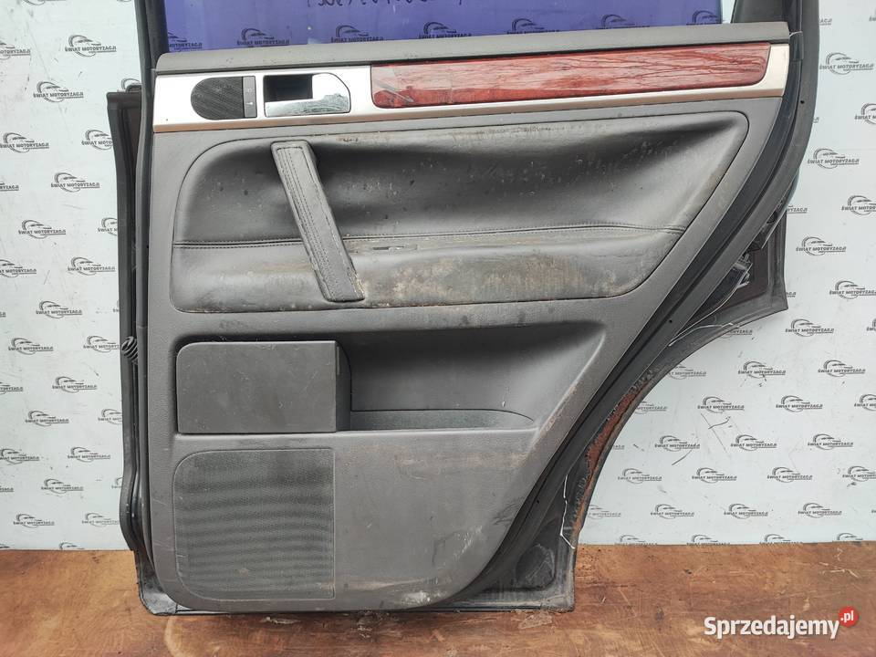 VW TOUAREG I 7L 04r drzwi prawe tył 180 mikronów Drzwi Kielce sprzedam
