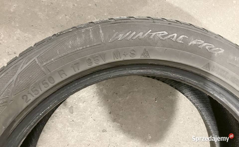 dwie opony zimowe Vredestein wintrac pro 21550 17cale Gliwice