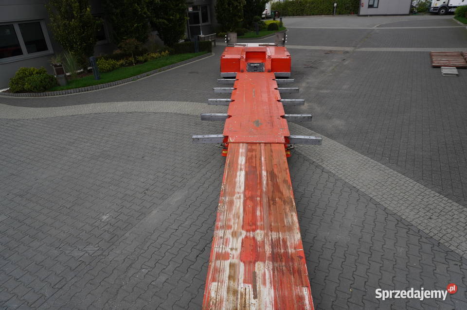 MAN TGX 28510 62 Naczepa niskopodwoziowa blokada mostu Kraków