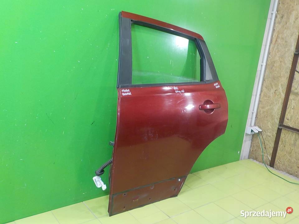 NISSAN QASHQAI J10 LIFT 10r 5D drzwi lewe tyl mazowieckie Suków