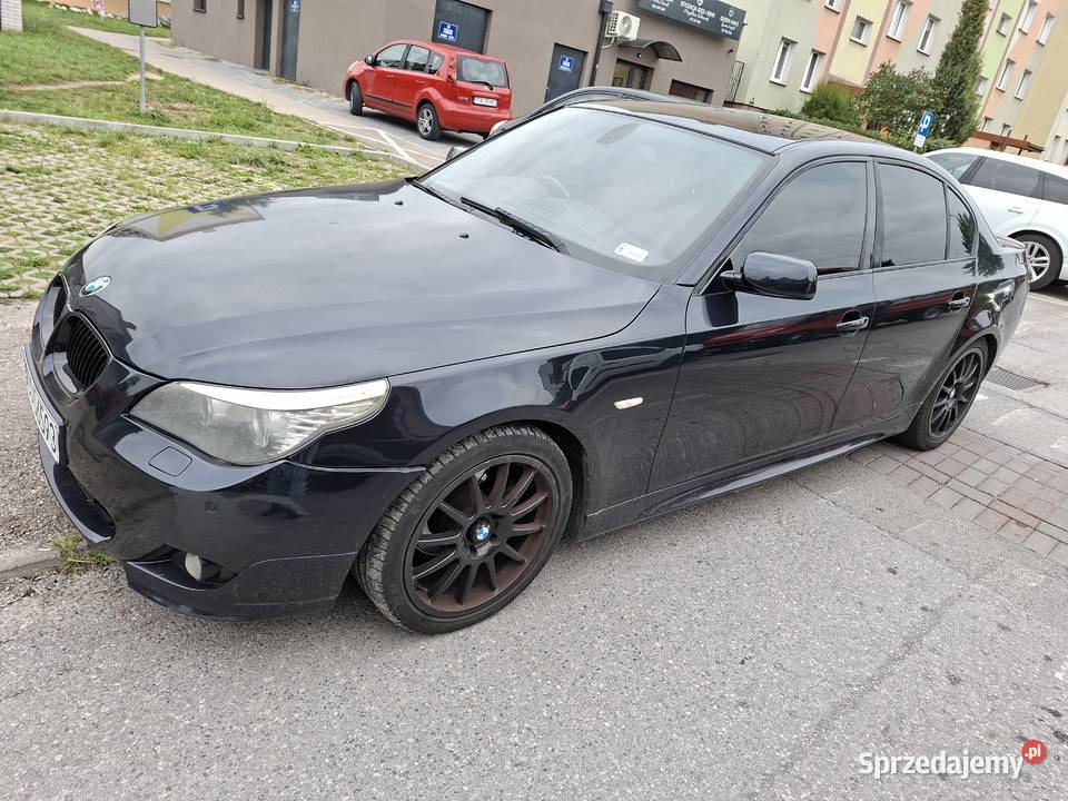 Okazja BMW e60 anglik zarejestrowany jeżdżący do świętokrzyskie Ostrowiec Świętokrzyski