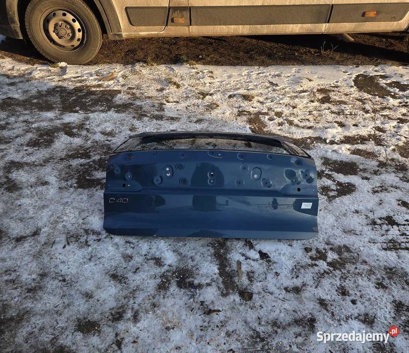 Klapa tył tylna pokrywa bagażnika Volvo C40 C40 osobowe Klapy bagażnika