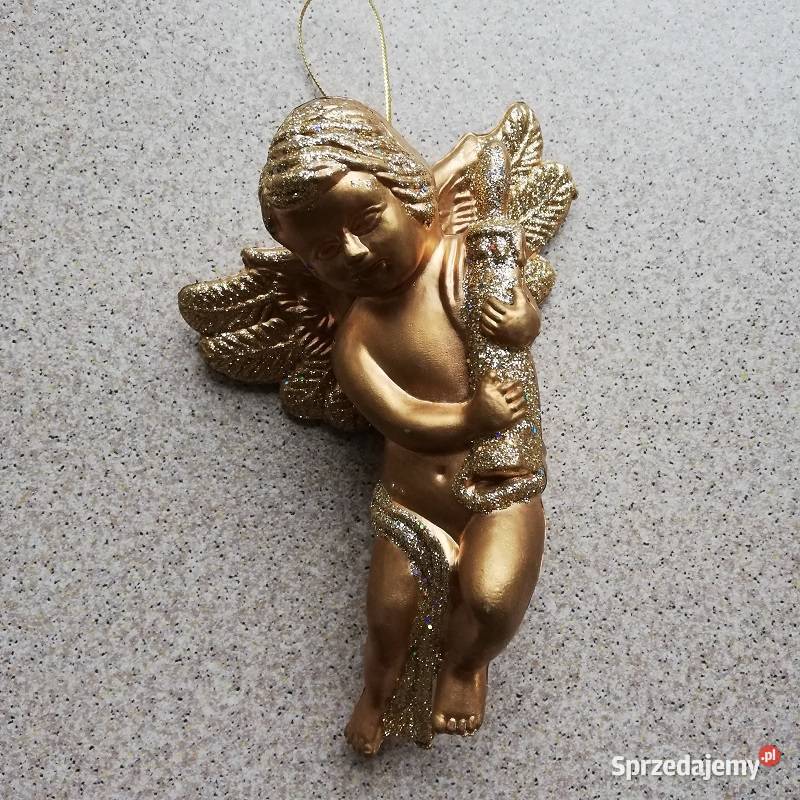 Ozdoba choinkowa ANIOŁEK zawieszka na choinkę Sieradz