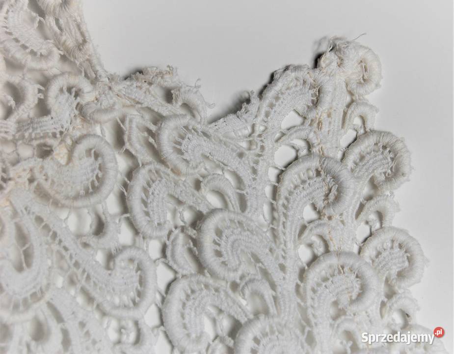 Bluzka koronkowa biała bolero M L bawełna Moda i Styl Lublin