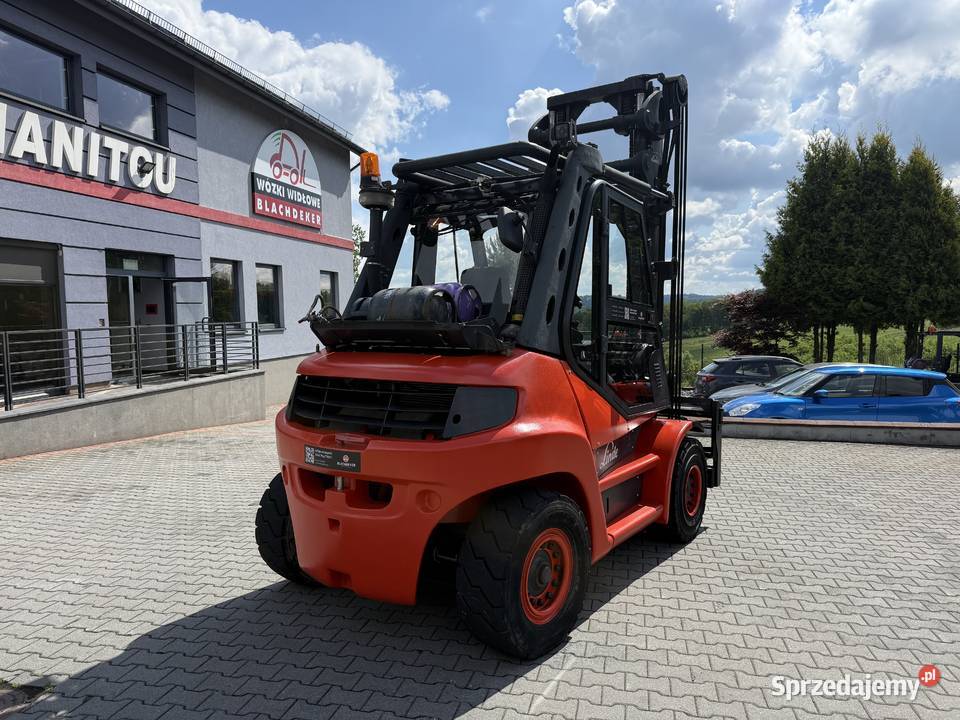 Wózek widłowy Linde H60T02 pozycjoner wideł Wózki widłowe Mogilany sprzedam
