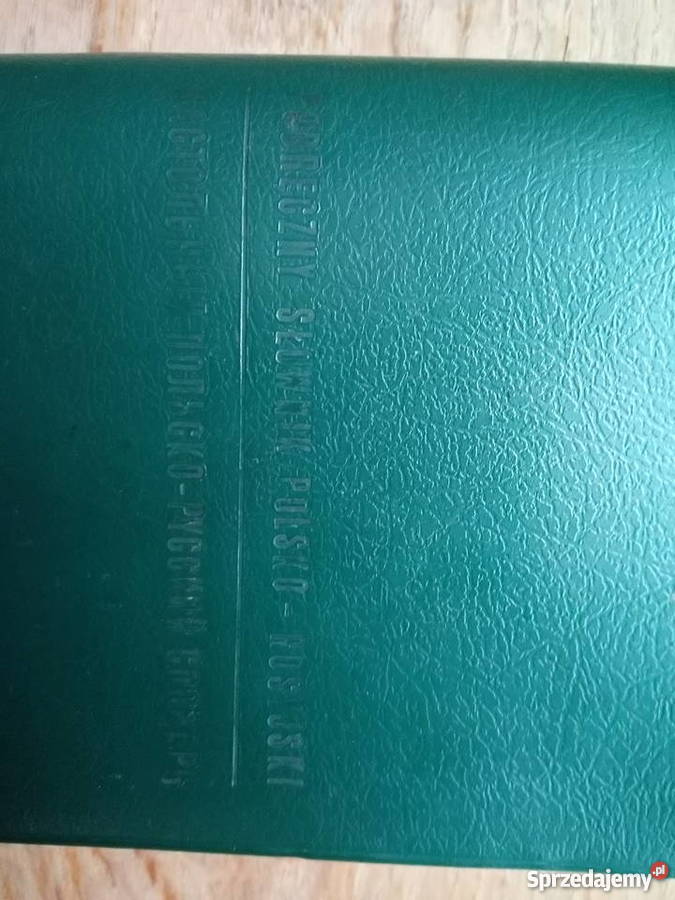 Podręczny słownik polskorosyjski książka 1969r Dąbrowa Górnicza