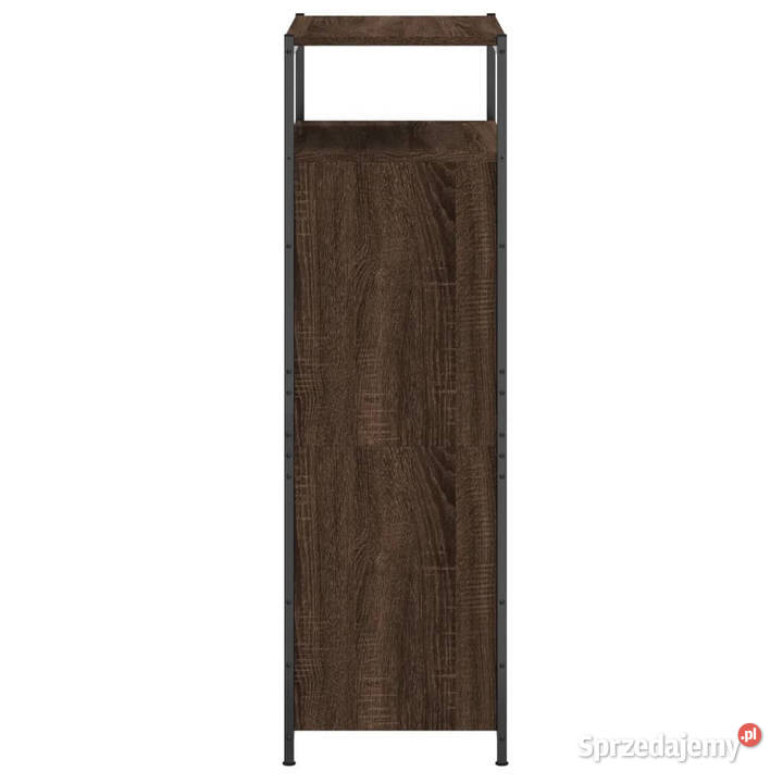 Szafka na buty brązowy dąb 60x34x112 WM840033 mazowieckie Warszawa