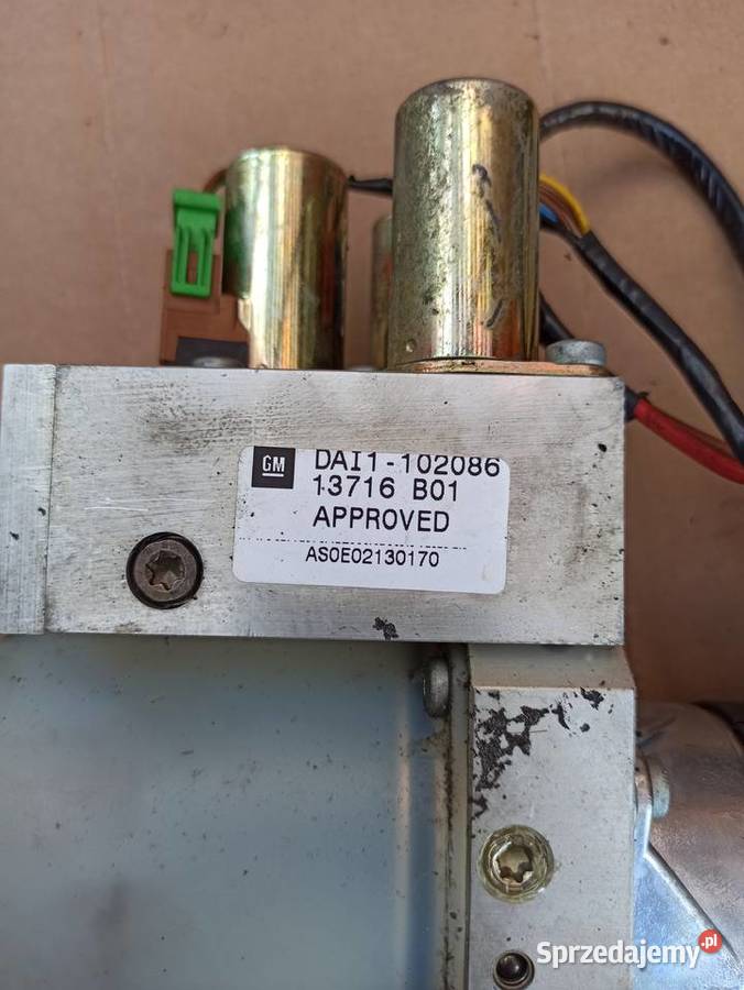 Opel Astra G cabriolet Pompa podnoszenia dachu Wyposażenie elektryczne Bolesławiec