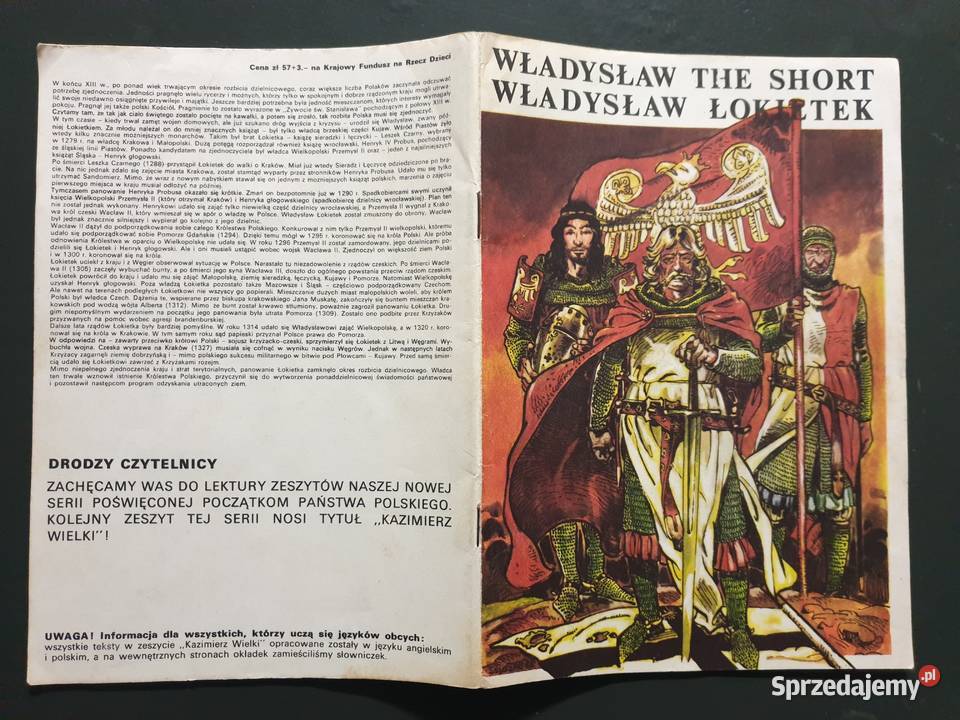 Władysław Łokietek Wladyslaw The Short komiks