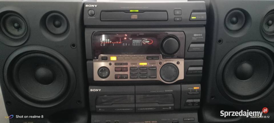 Mini wieża SONY MHC801 Sędziszów