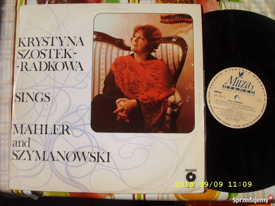 K SZYMANOWSKI GMAHLER LP winyl klasyczna Wołów