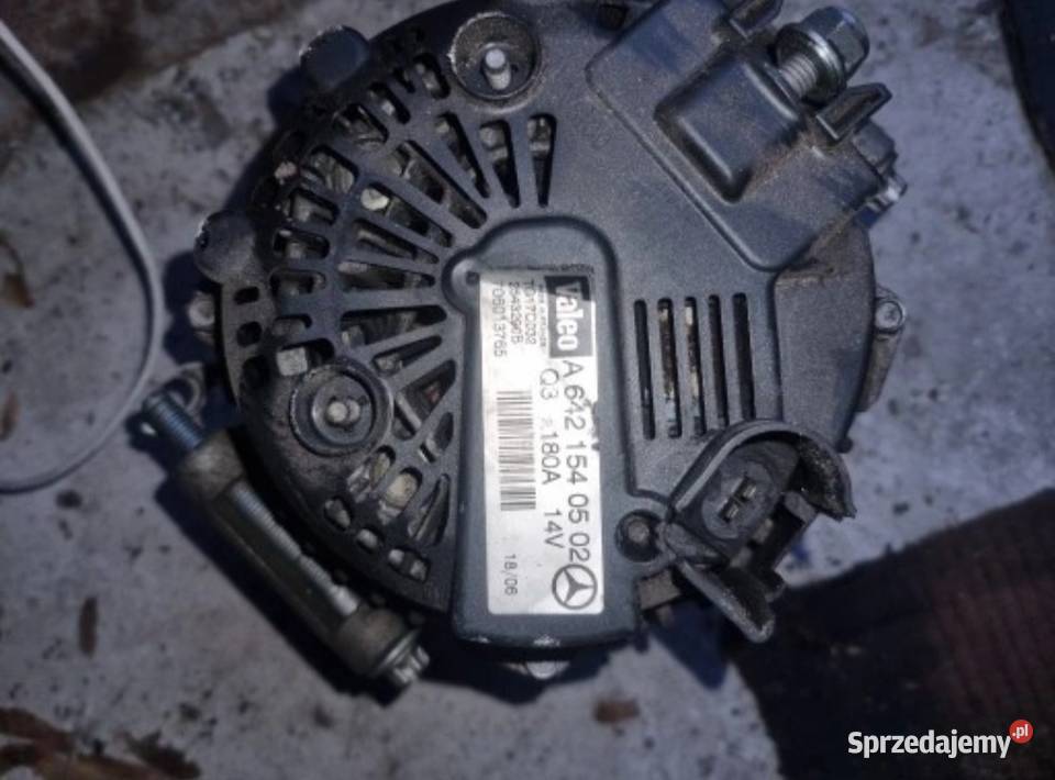 ALTERNATOR MERCEDES BENZ W164 ML 30 CDI Układ elektryczny silnika Rudnik nad Sanem sprzedam