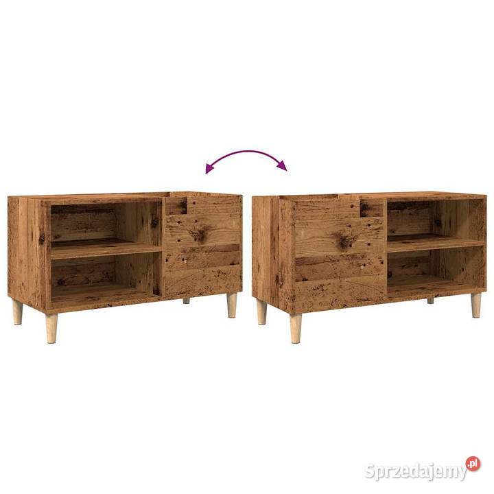 Szafka na płyty dąb artisan 845x38x48 WM857164 Pozostałe Warszawa