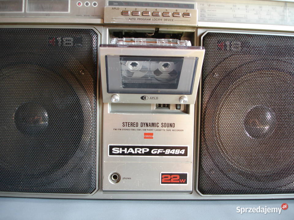 Radiomagnetofon SHARP GF9494 Zielona Góra