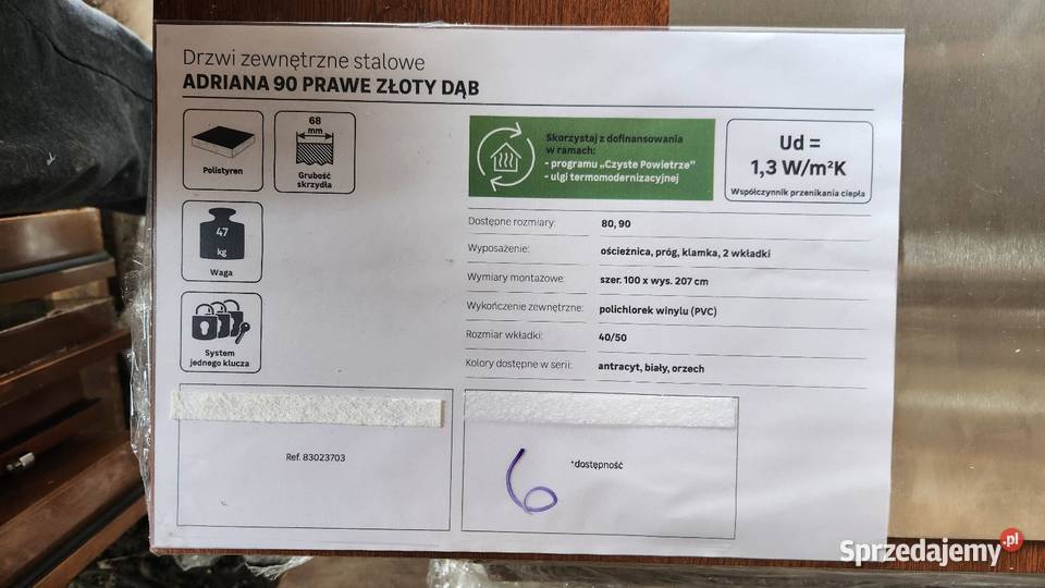 Drzwi zewnętrzne 6 Toruń