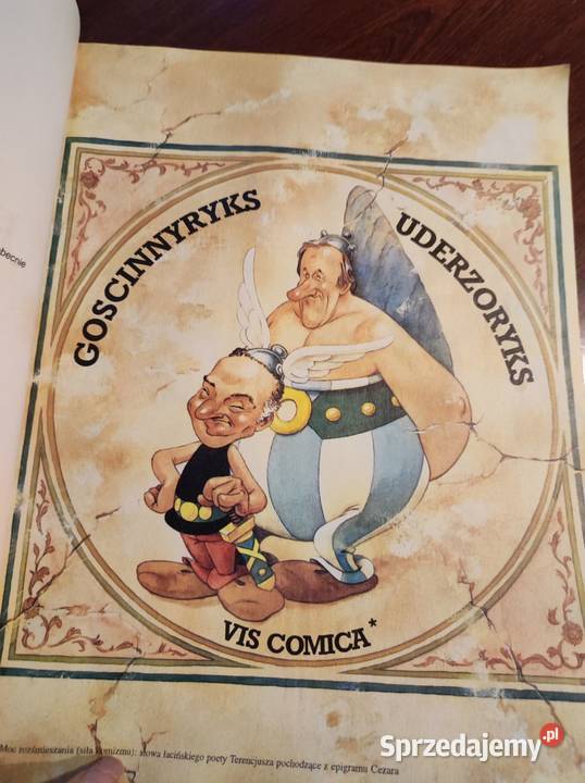 Róża i miecz Asteriks i Obelix Rok wydania 1997 Kielce