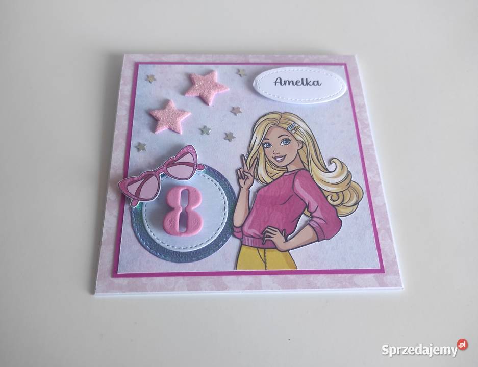 Personalizowana Kartka urodzinowa ręcznie sprzedam